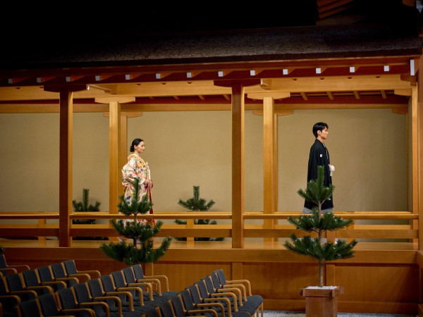 能楽堂人前式「壽」