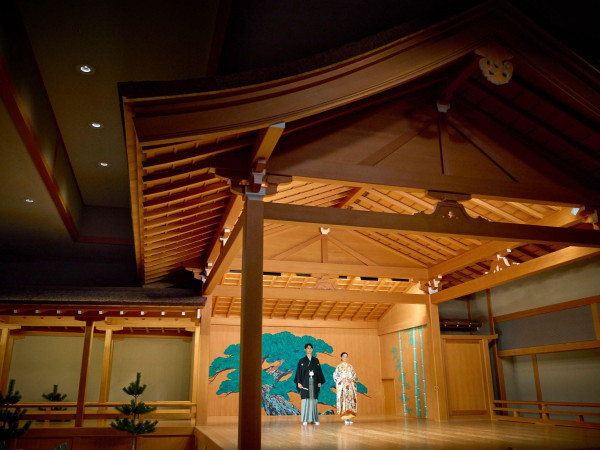 能楽堂人前式「壽」