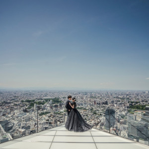 セルリアンでご結婚式される方限定*日本最大級の屋上展望空間「SHIBUYA SKY」で前撮りが叶う。東急グループだからこそ|セルリアンタワー東急ホテルの写真(54982471)