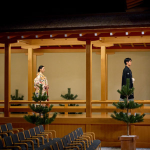 【能楽堂】花道ともいうべき、橋掛かり|セルリアンタワー東急ホテルの写真(54982168)