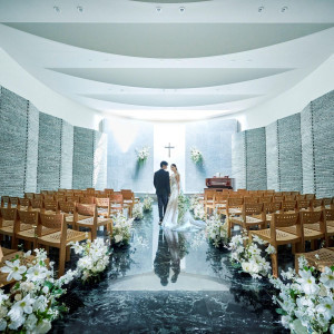 下見した会場の写真