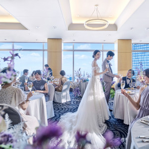 【最大93万円×結婚式当日 宿泊】地上145mの美景＆絶品牛フィレ試食