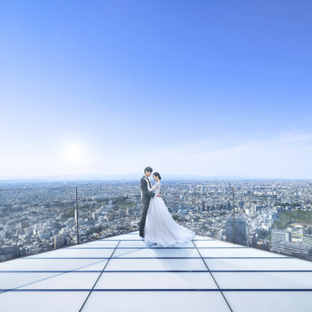 セルリアンでご結婚式される方限定＊日本最大級の屋上展望空間「SHIBUYA SKY」で前撮りが叶う。東急グループだからこそ