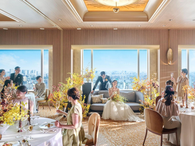 【地上145mの絶景広がる】モダンで洗練された結婚式