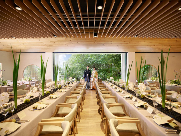 玉響-TAMAYURA-【借景からお庭お望む和風バンケット】