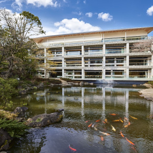 生まれ変わった東郷記念館の外観。日本庭園と隣接しており、都心とは思えない静けさに佇んでいます。|東郷神社／原宿 東郷記念館の写真(25320526)