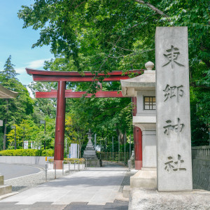 明治通り沿いからの入り口|東郷神社／原宿 東郷記念館の写真(26265450)