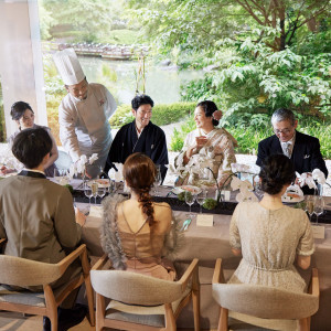 6名～の少人数会食も叶う（1F：玉響）|東郷神社／原宿 東郷記念館の写真(41858732)