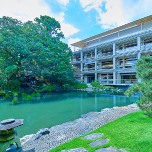 生まれ変わった東郷記念館の外観。日本庭園と隣接しており、都心とは思えない静けさに佇んでいます。|東郷神社／原宿 東郷記念館の写真(26139156)