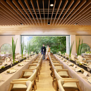 木のぬくもり・香りを感じる温かい会場|東郷神社／原宿 東郷記念館の写真(41858703)