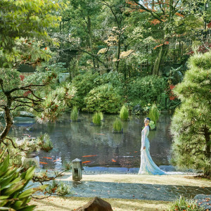 都心とは思えない静けさと、一万坪の壮大な庭園はまるで絵巻物のような1日に。|東郷記念館/THE GARDENの写真(55731078)