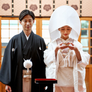 伝統を重んじた格式ある神前式|東郷神社／原宿 東郷記念館の写真(29029327)