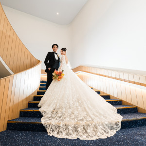 洋装映える、螺旋階段でフォトタイム|原宿 東郷記念館の写真(54011480)