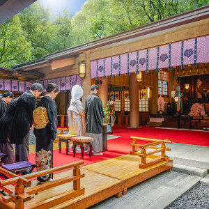 自然光差し込む明るい本格神社|東郷神社／原宿 東郷記念館の写真(49234508)