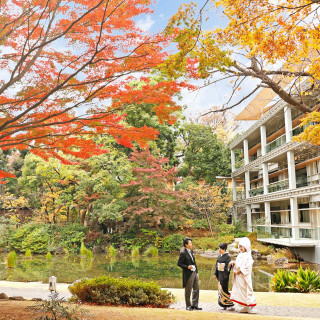 【親御様も一緒に参加OK】伝統的な神社婚*広大な庭園×美食体験