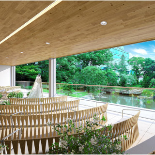 直前◎【AM限定HP限定最大84万優待】庭園を臨む新挙式会場×婚礼試食