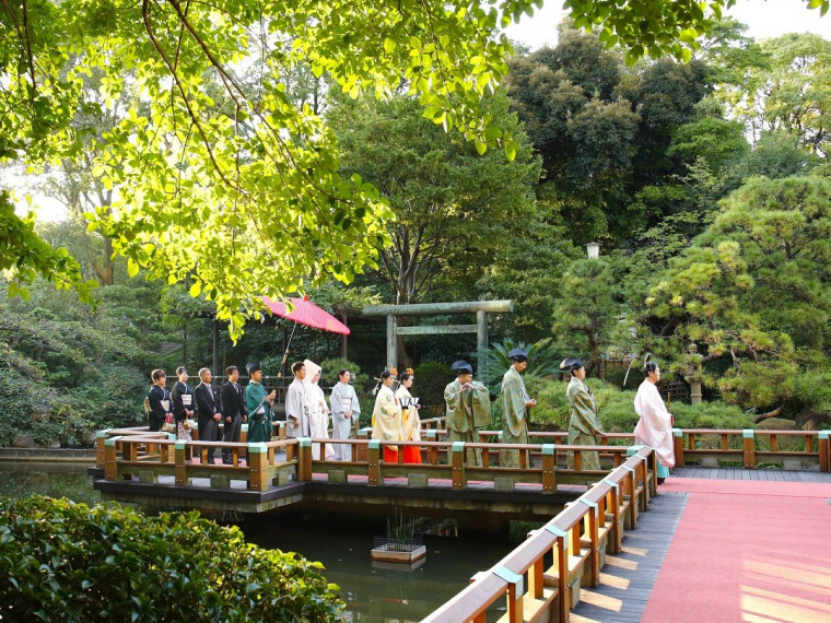 少人数結婚式 東郷神社 原宿 東郷記念館 ウエディングパーク