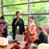 神空庭 ご家族ご親戚での会食シーン *これはご結婚式当日に撮影した実際のご様子です