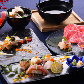 【シェフ厳選◆人気婚礼料理】しゃぶしゃぶ×寿司×のどぐろ試食
