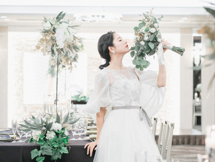 《オリジナルウエディング》
おふたりだけの結婚式を