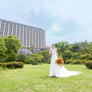 1万坪を誇る広大な庭に、美しい景観を描く大隈庭園を借景に佇むリーガロイヤルホテル東京|リーガロイヤルホテル東京の写真(32856418)
