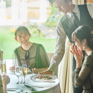 料理重視★国産牛＆真鯛★贅沢3.5万6品コース試食×上質おもてなし体験