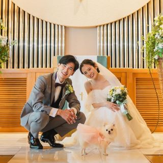 ★愛犬と一緒に叶える挙式★ガーデン＆チャペル見学×相談会