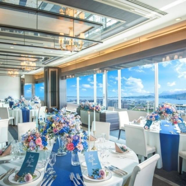 神戸の海と空と山の望む絶景会場