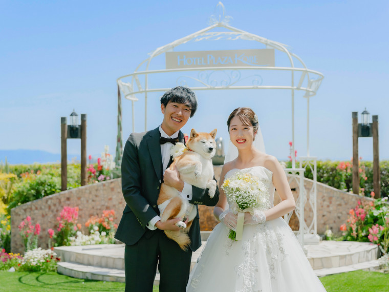 大切な日を愛犬と一緒にペットウエディング