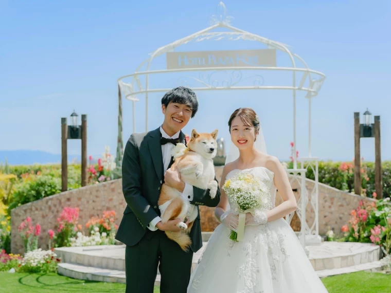 【大切な日を愛犬と一緒に】ペットウエディング