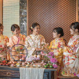 \月1限定*SP/ひな祭りデザート堪能♪豪華試食×和装展示