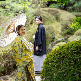 ＊新春週末フェア＊和装の映える時期★庭園散策＆冬の豪華試食付
