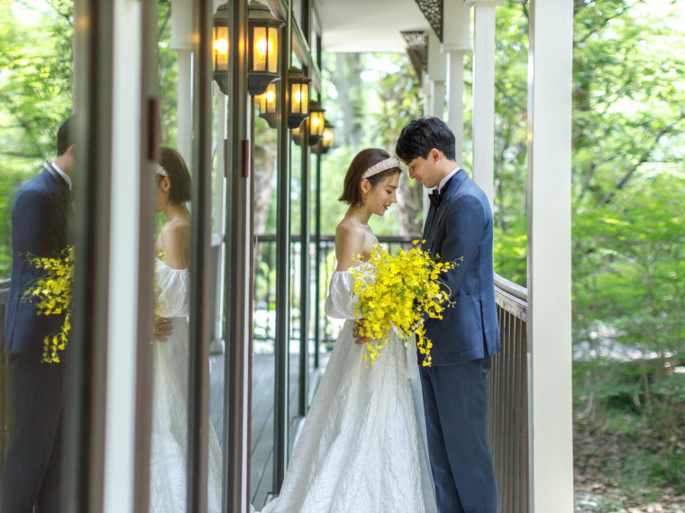 マタニティでも安心♪1600坪の邸宅を貸切って大人の結婚式