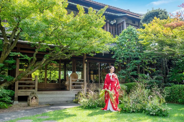 和装・着物・紋付袴、、、美しい日本の装いをより一層引き立てる景観美につつまれた空間