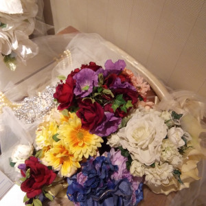 【衣装室】ドレス選びからブーケは大切！|Mito KEISEI HOTEL （水戸京成ホテル）の写真(6783772)