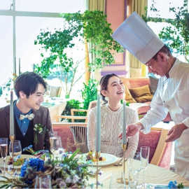 【料理重視◎】三ヶ日牛堪能*美食コース＆絶景チャペル◆4万GIFT