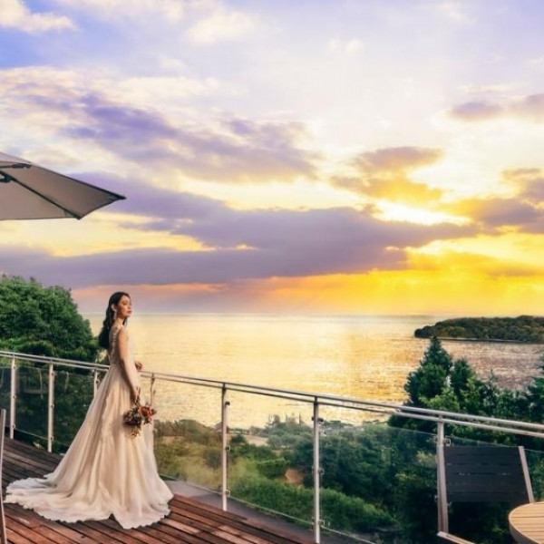 テラスでの撮影も可能