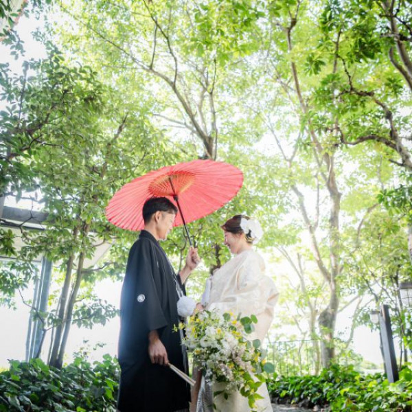 和装での結婚式が叶う