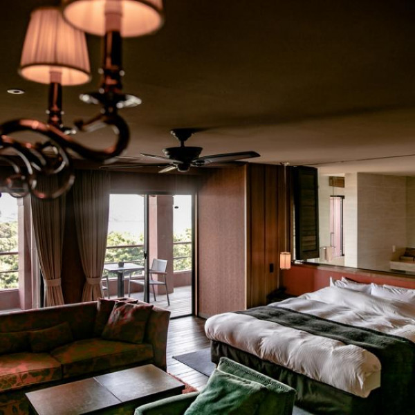 オーベルジュだから宿泊もできる