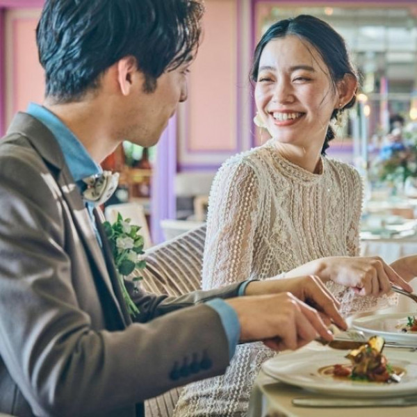 会話を楽しむお食事