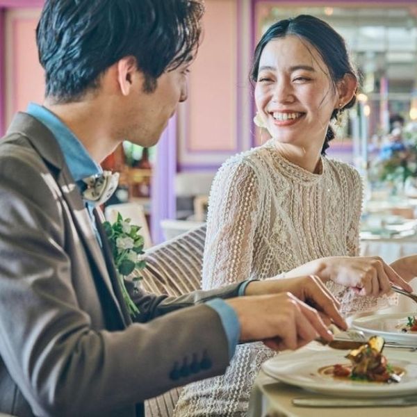 会話を楽しむお食事
