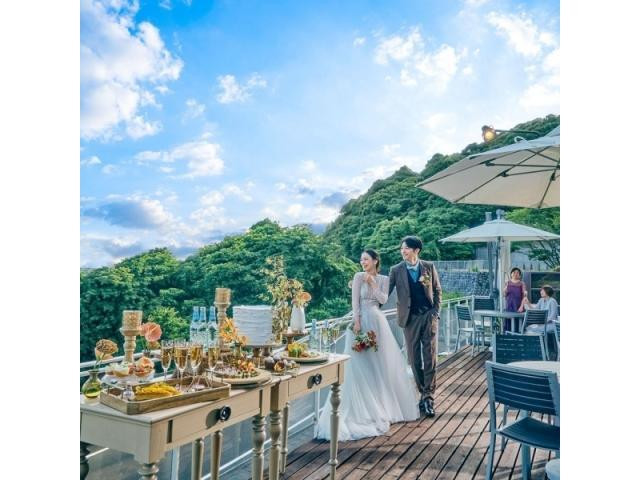 【お料理重視の方◎】ライブキッチン+出来立てお料理を空の下で