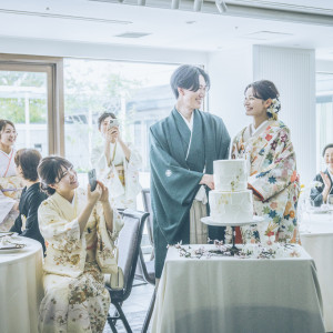 和装ケーキ入刀|ホテルアソシア静岡の写真(41486131)