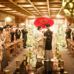 \豪華試食付き/出雲大社祀る本格神殿×和洋選べる披露宴会場