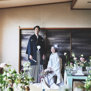 美しい和の装い。畳の和室で落ち着いた結婚式を。|ホテルアソシア静岡の写真(17361386)