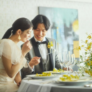 残僅か【先輩花嫁おすすめ】相性診断付*贅沢4品試食×和洋選べる挙式体験