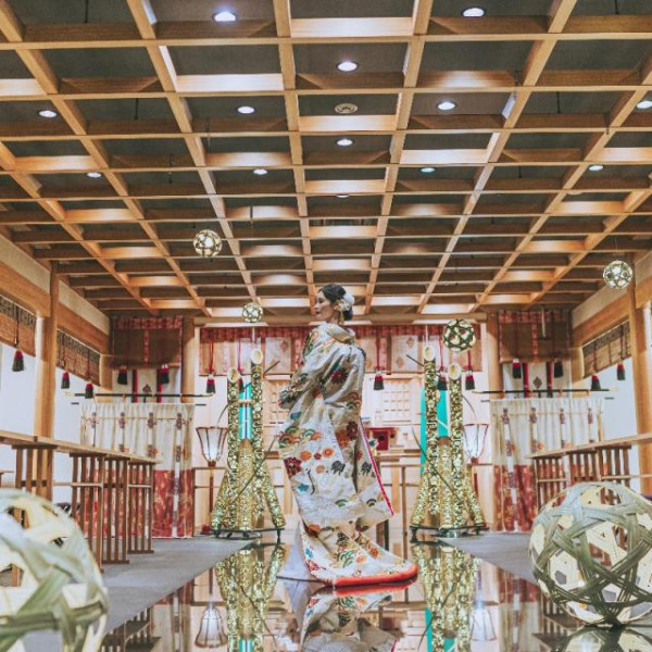 幻想的な空間での撮影が叶う