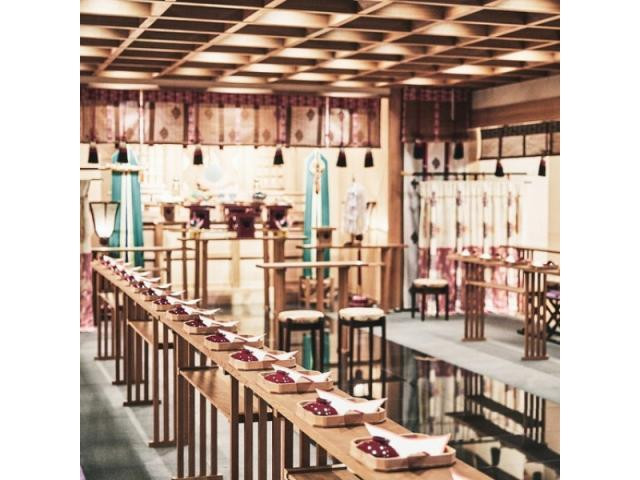 静岡でも数少ない本格的な神殿挙式と和婚が叶う