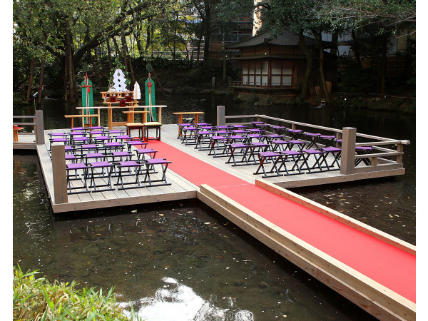 ガーデン水上能挙式