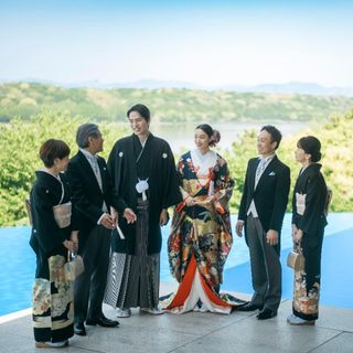【少人数婚】家族で過ごす美食と絶景の貸切邸宅ウエディング相談